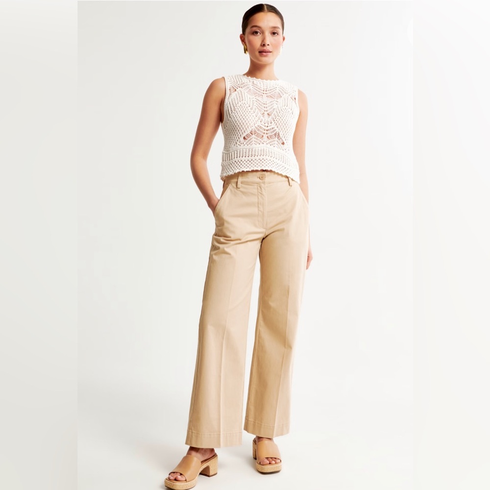 Abercrombie & Fitch | Macrame-Inspired Crew Tank